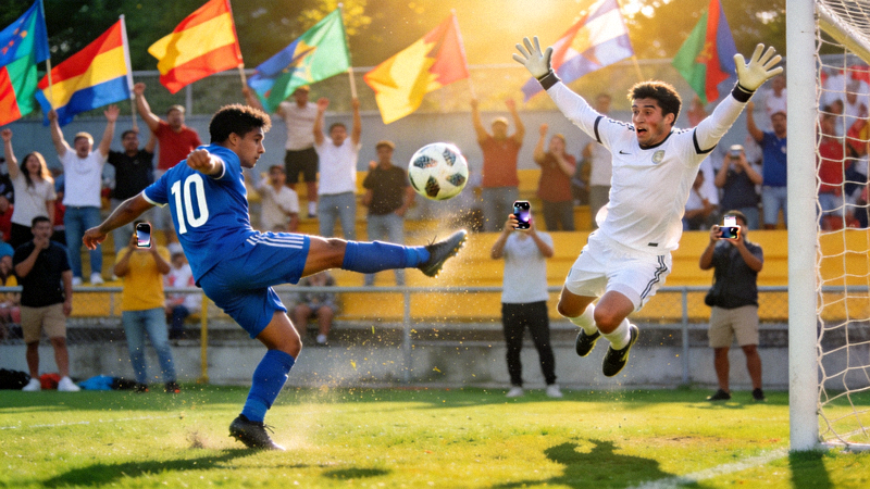 世界杯足球赛精彩瞬间